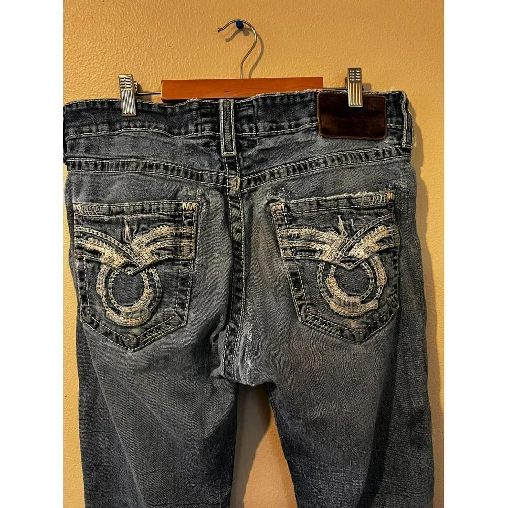 Men's Vintage Collection Big Star Pioneer Distressed Jeans Size 36R [GREAT]